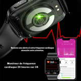 Montre intelligente ECG - VitalsTrack - Tensiomètre - Température corporelle