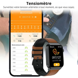 Montre intelligente ECG - VitalsTrack - Tensiomètre - Température corporelle