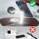 MultiCharge Pro - Station de charge 3-en-1 - Charge sans fil - Connexion USB-C