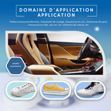 Nettoyant pour chaussures - PureStep - Restauration blanche - Élimination des taches