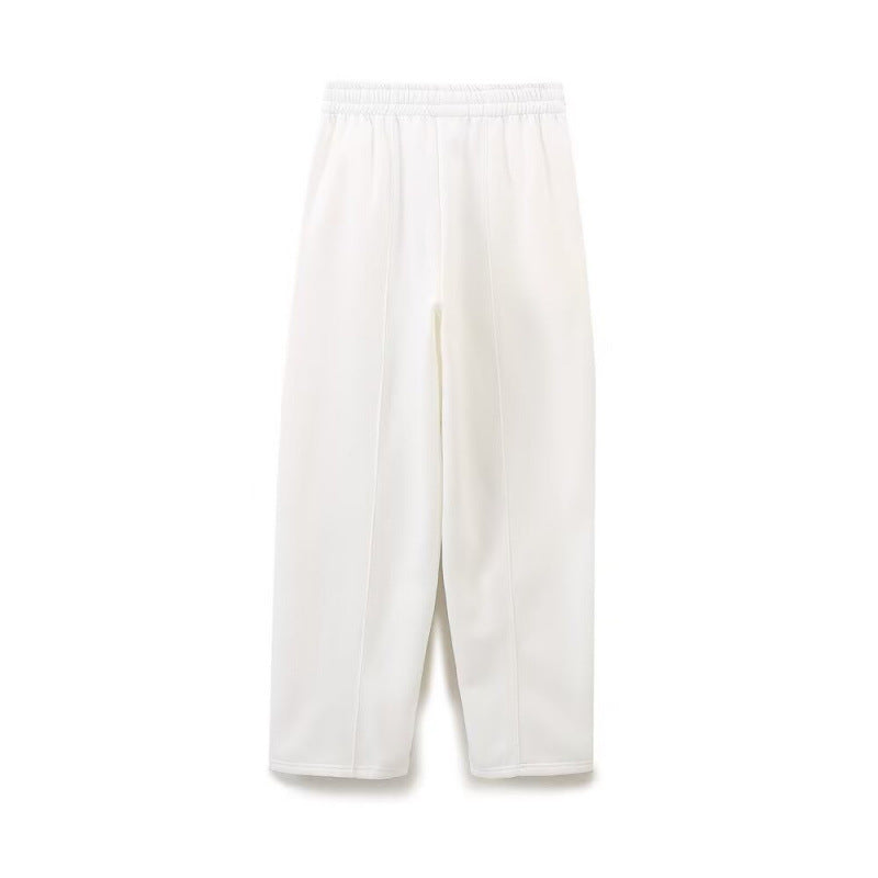Ensemble de sport en molleton pour femmes | Taille haute