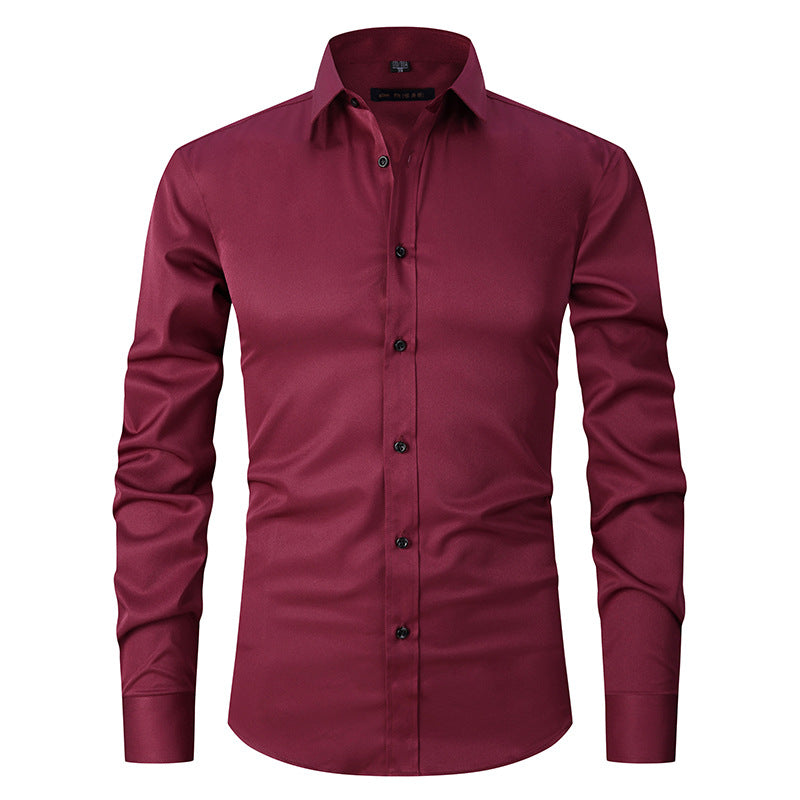 Chemise stretch classique pour Hommes | Manches longues