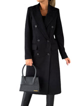 Manteau d’hiver long pour Femmes | Poches et boutons