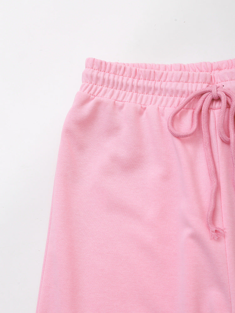 Pantalon droit pour femmes | Cordon de serrage
