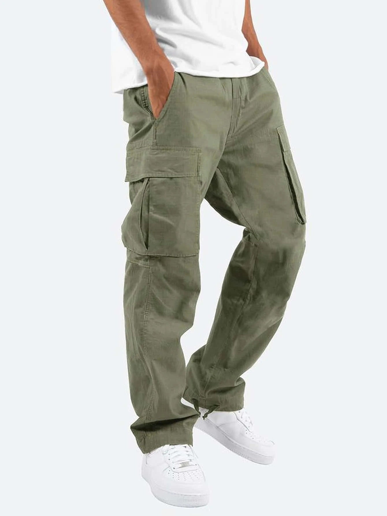 Pantalon cargo pour hommes | Poches latérales
