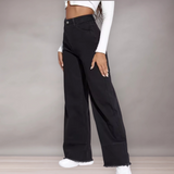 Pantalon Femme Coupe Large | Look Moderne