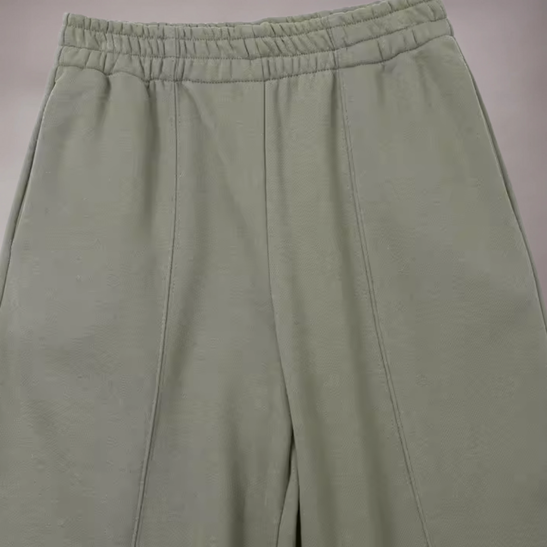 Ensemble de sport en molleton pour femmes | Taille haute