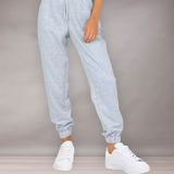Pantalon de survêtement taille haute pour femme | Bas ajusté