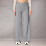 Pantalon de yoga taille haute pour femme | Long élastique