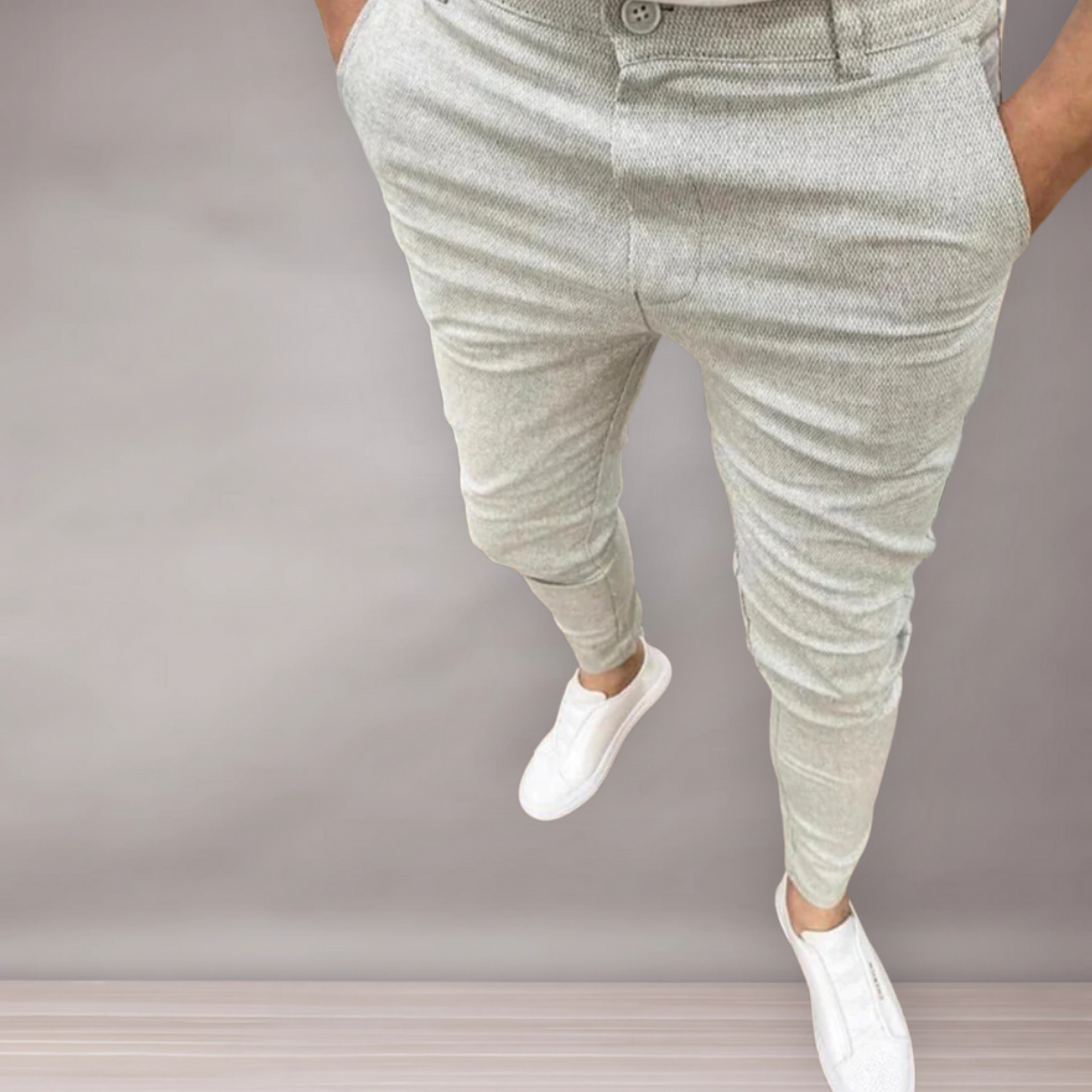Pantalon droit pour hommes | Coupe élégante