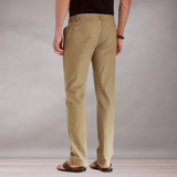 Pantalon à taille élastique pour hommes | Coupe décontractée