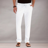 Pantalon à taille élastique pour hommes | Coupe décontractée