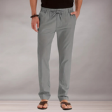 Pantalon à taille élastique pour hommes | Coupe décontractée