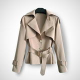 Trench long pour femmes | Style vintage