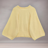 Elegancki sweter z szyi kobiety | Obsługa nietoperza