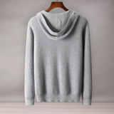 Pull à capuche tricoté pour hommes | Coupe classique