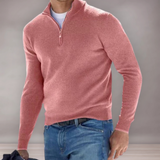 Pull homme col V en mérinos | Coupe droite