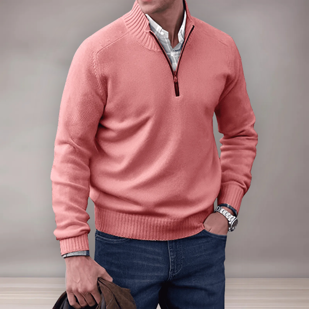 Pull à manches longues pour hommes | Col rond