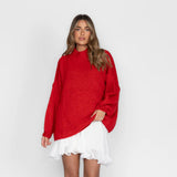 Pull oversize pour femme | Manches longues
