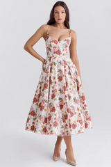 Robe Midi en Tulle pour Femme | Bretelles Réglables