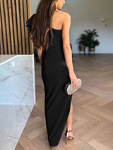 Robe de mariée élégante avec découpe | Design asymétrique