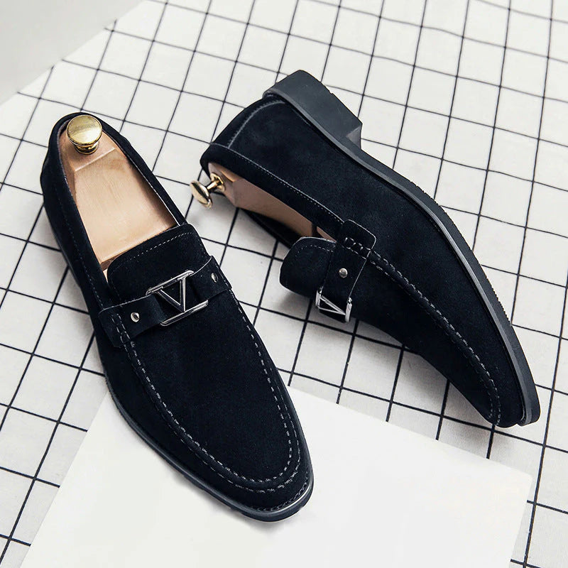 Tirenta | Eleganckie zamszowe mokasyny