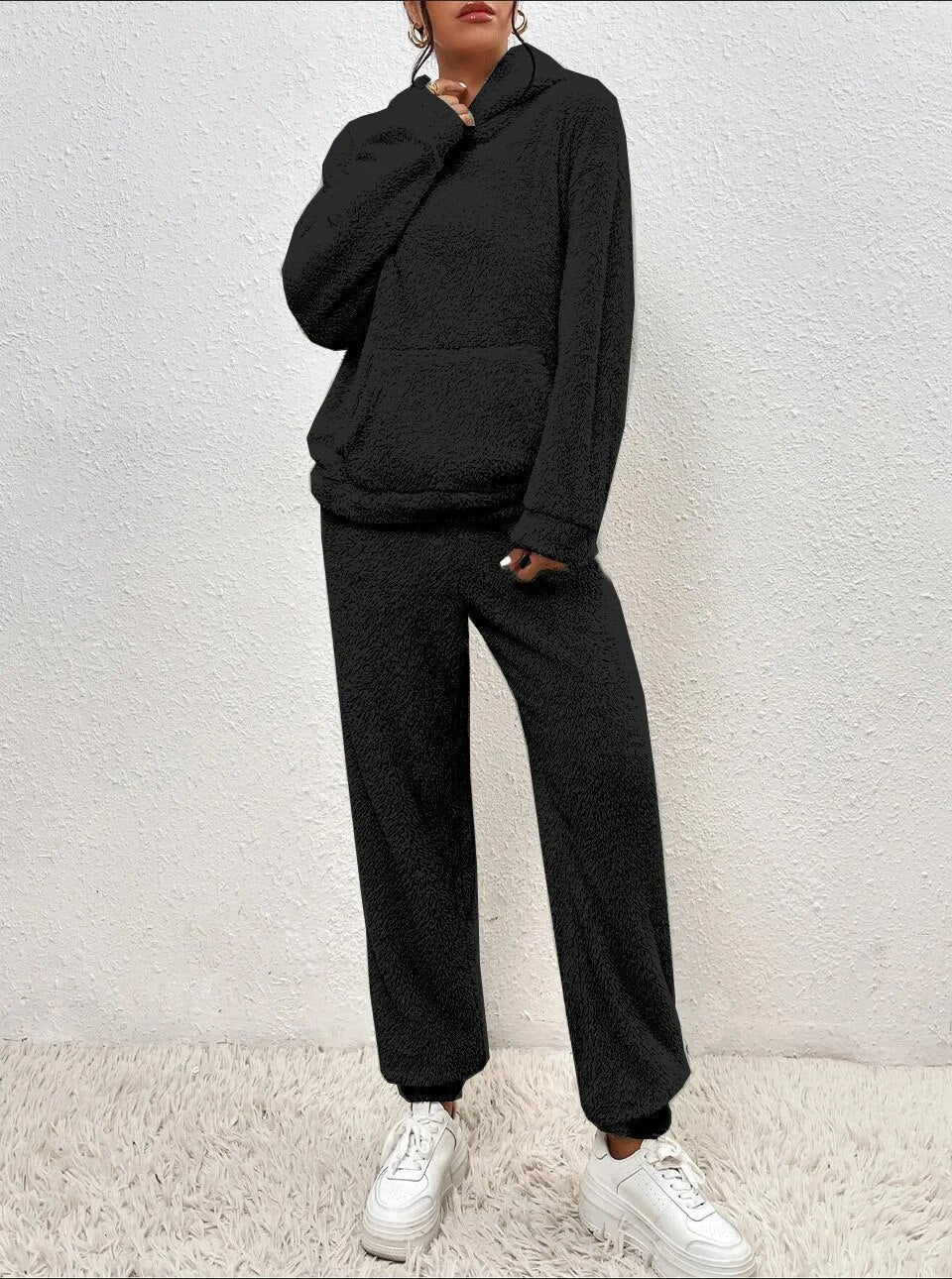 Ensemble teddy pour femmes | Hoodie et pantalon