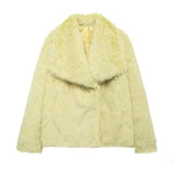Manteau Femme Oversize en Fausse Fourrure | Chaleur Luxueuse