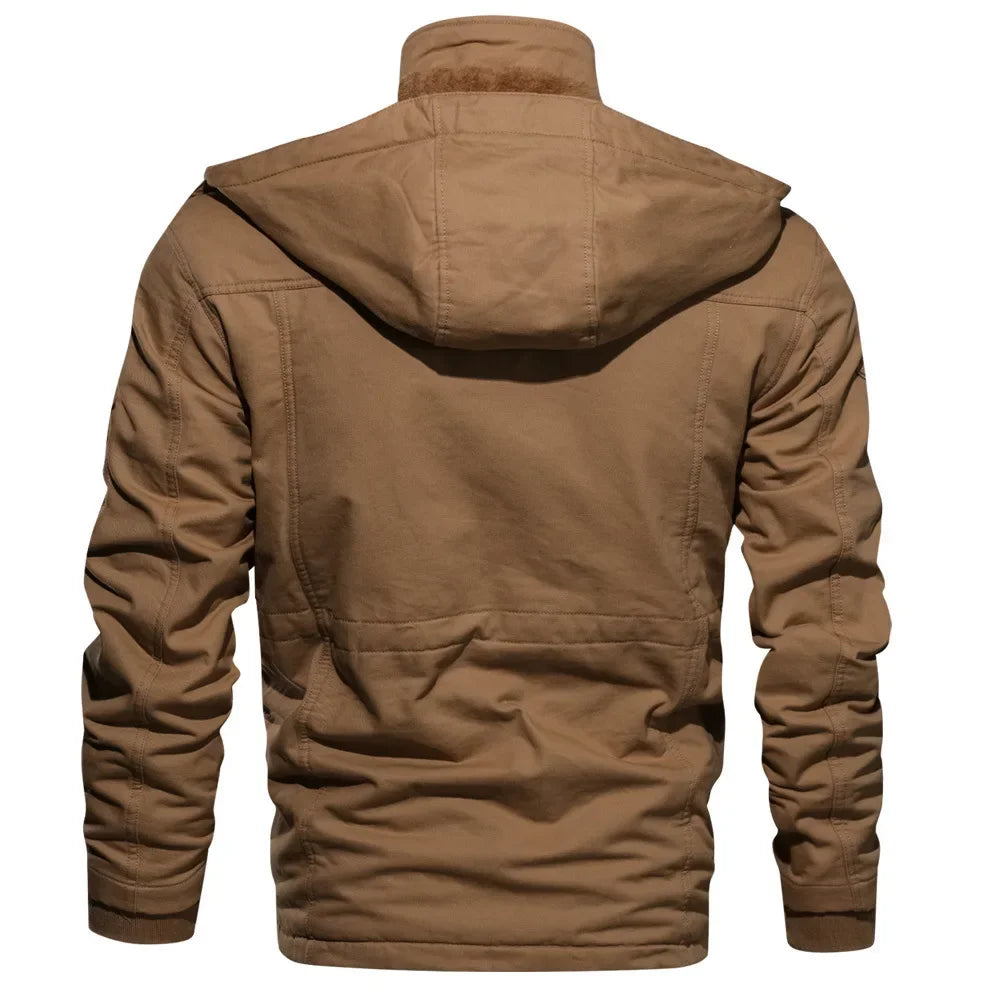 Veste d’hiver pour Hommes | Fermeture zippée et poches