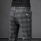 Tirenta | Pantalon à Carreaux Moderne