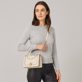 Sac à bandoulière matelassé pour femme | Sangle à chaîne