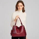 Sac à main pour femme avec poignée supérieure | Plusieurs compartiments