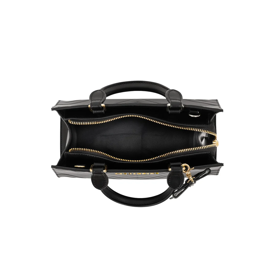 Sac à main structuré pour femme | Double compartiment
