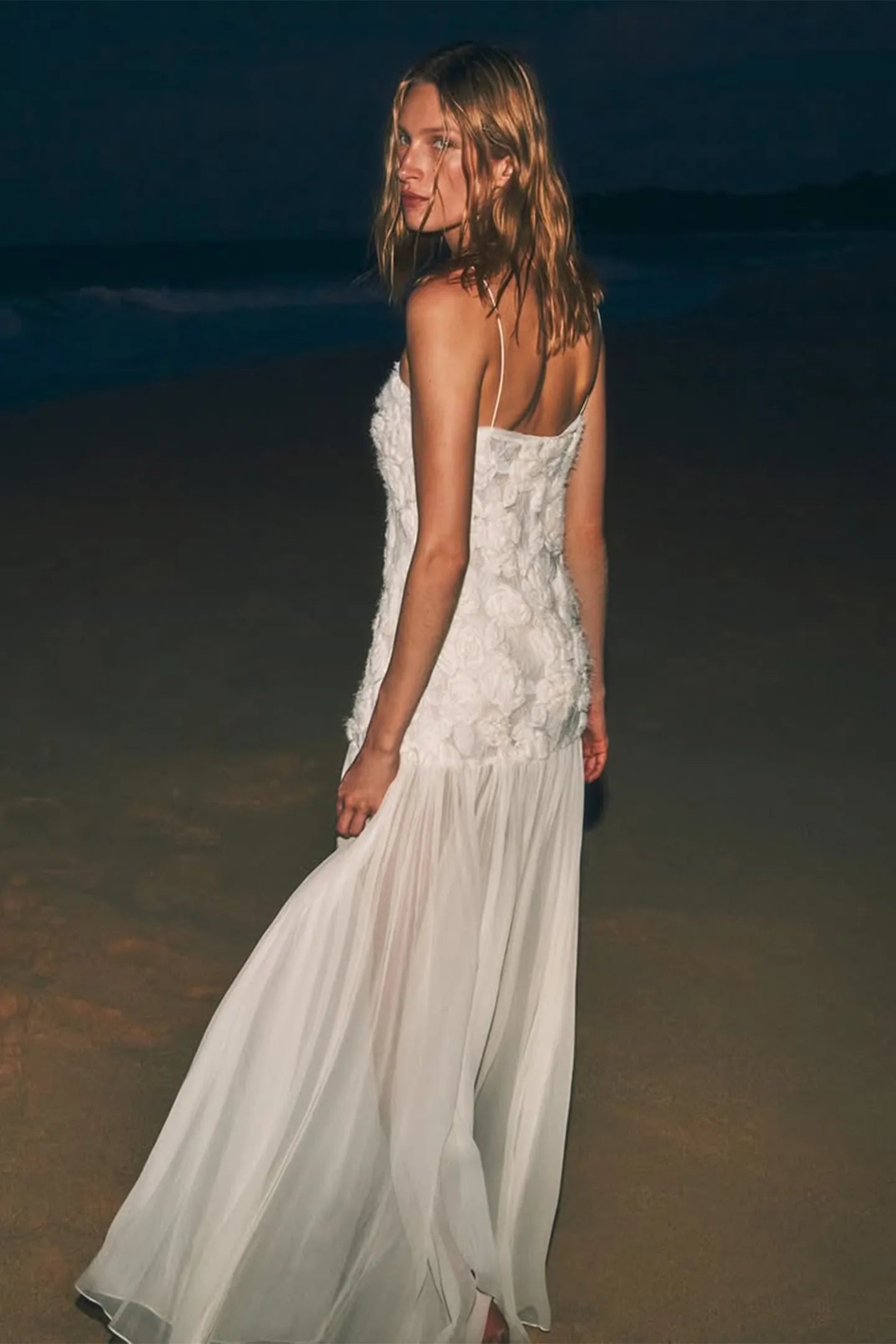 Tirenta - Robe Chiffon Éclat de Jardin