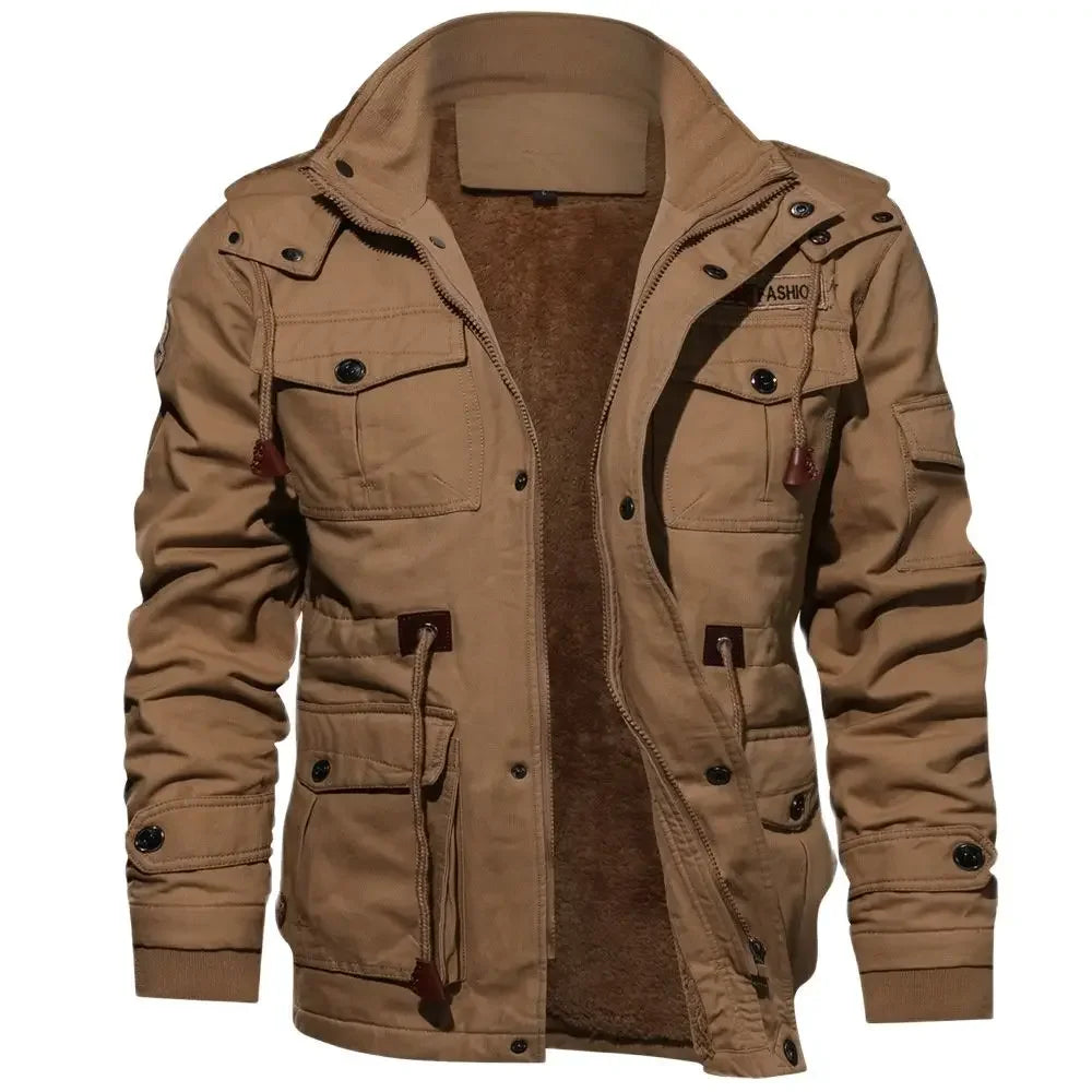 Veste d’hiver pour Hommes | Fermeture zippée et poches