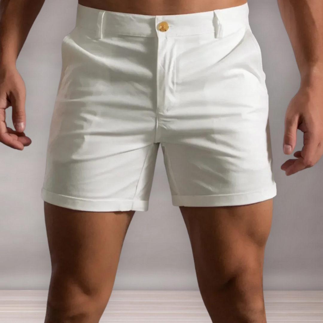 Short chino pour hommes | Coupe classique