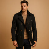 Trench-coat déperlant pour homme
