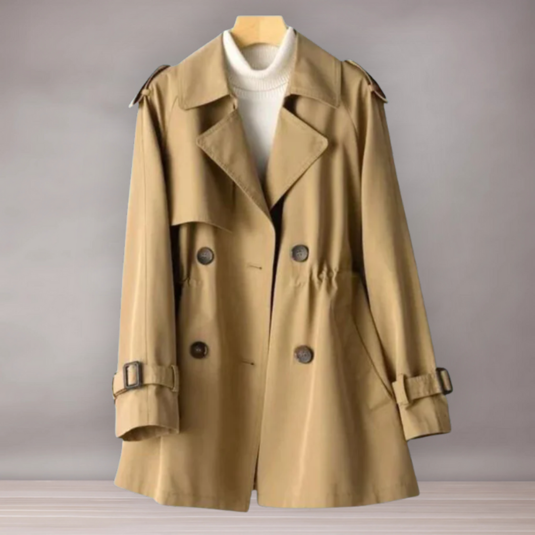 Trench vintage pour femmes | Manteau long élégant