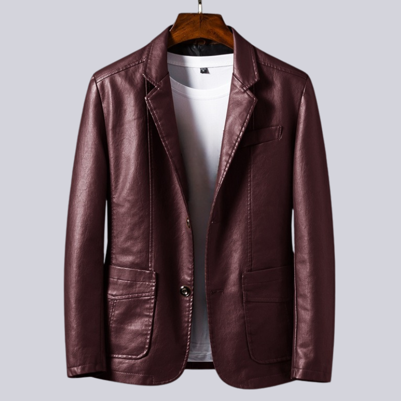 Veste zippée pour hommes | Col classique