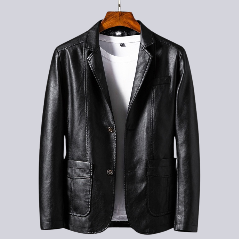 Veste zippée pour hommes | Col classique