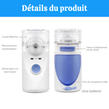 Vaporisateur à mailles 3-en-1 – NebriVibe – Portable – Fonction ultrasonique