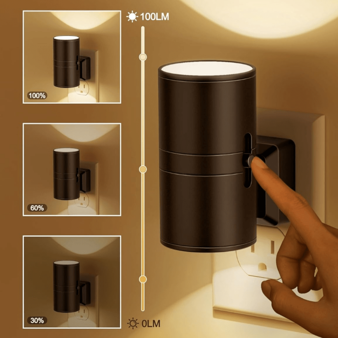 Veilleuse LED dimmable pour usage domestique | Luminosité réglable