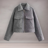 Veste Femme Courte à Poches | Coupe Décontractée
