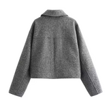Veste Femme Courte à Poches | Coupe Décontractée