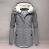 Veste d’hiver longue pour femmes | Capuche et doublure
