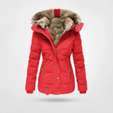 Veste d'hiver rembourrée pour femmes | Modèle à capuche