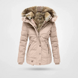 Veste d'hiver rembourrée pour femmes | Modèle à capuche