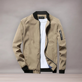 Veste d’été courte pour hommes | Fermeture zippée