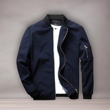 Veste d’été courte pour hommes | Fermeture zippée