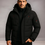 Veste d’hiver pour hommes | Capuche ajustable